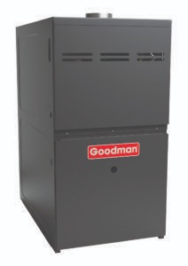a new gray Goodman furnace