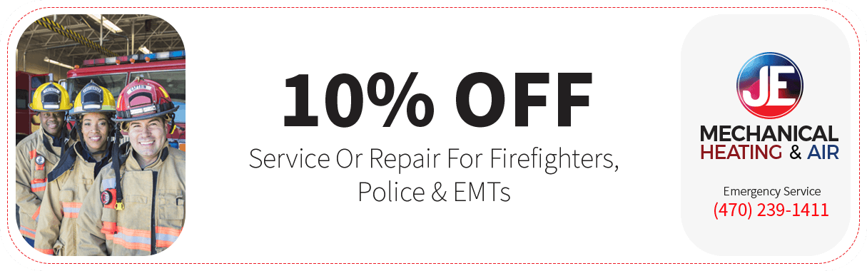 10 Off Service Or Repair For Firefighters Police   EMTs 1